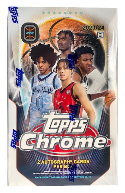 2023/2024 Topps Chrome Basketball Overtime Elite Hobby Box or Pack *** Free Postage ***