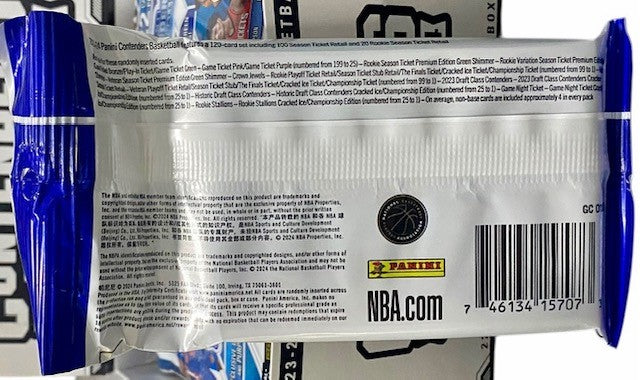 2023/24 Panini Contenders Jumbo Value Packs